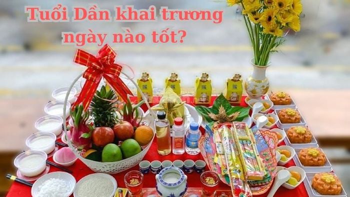 Ngày khai trương tốt cho người tuổi Dần năm 2025