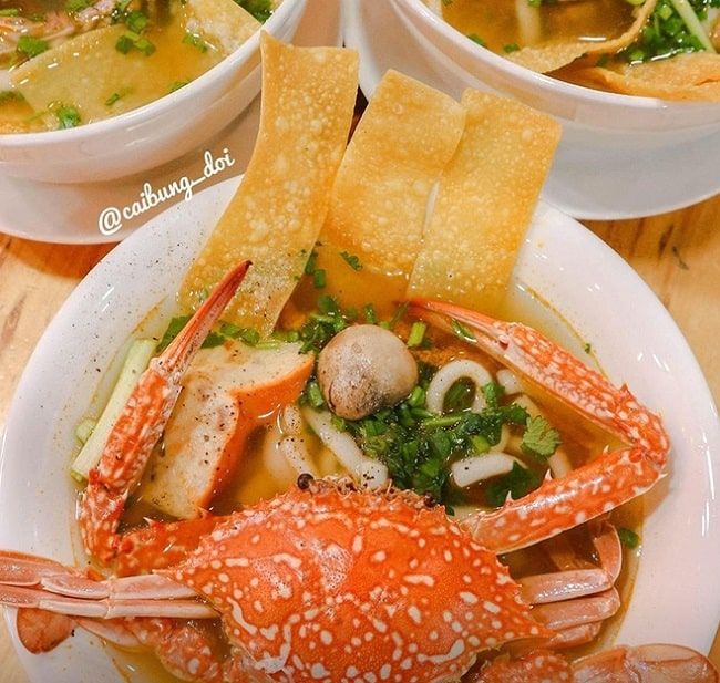 Bánh canh ghẹ Ba Sạch