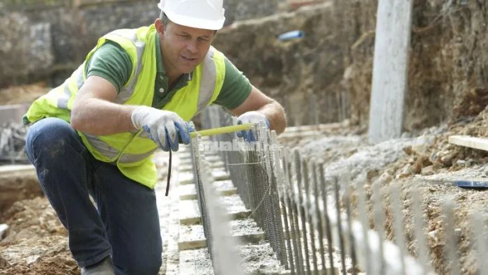 Thi công móng nhà phải đảm bảo độ vững chắc
