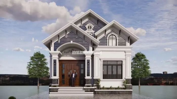 Nhà 1 tầng 80m² mái Thái là sự lựa chọn phổ biến nhờ tính thẩm mỹ cao và khả năng chống nóng hiệu quả. Với mái dốc và thiết kế linh hoạt, ngôi nhà có thể dễ dàng phù hợp với nhiều phong cách nội thất khác nhau.
