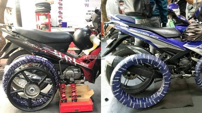 Bảng giá thay lốp xe Yamaha mới nhất