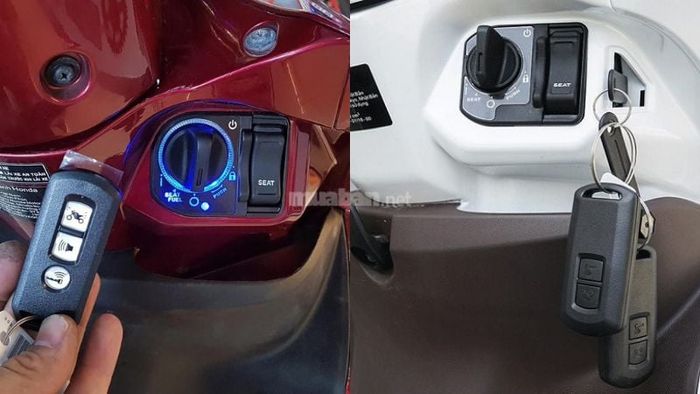 Ổ khóa xe Vision Smartkey có giá 3.280.000 VNĐ