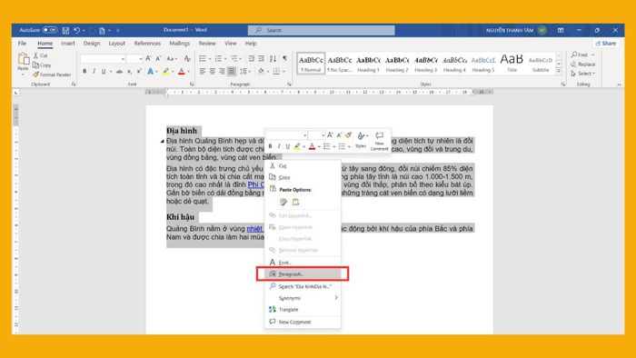 3 phương pháp căn lề Justify trong Word đơn giản 5
