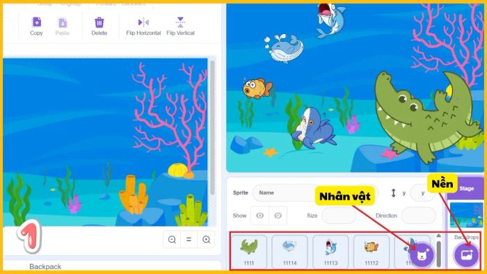 Chuẩn bị tài nguyên để xây dựng trò chơi