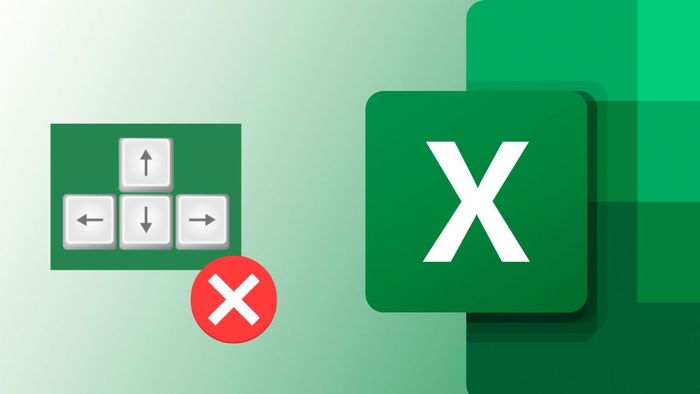 Nguyên nhân nút mũi tên lên xuống không hoạt động trong Excel