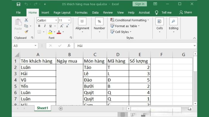 Cách khắc phục khi phím lên xuống không hoạt động trong Excel 13