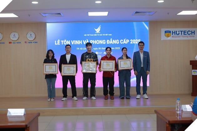 VIRESA tổ chức lễ vinh danh và phong đẳng cấp cho các vận động viên thể thao điện tử năm 2025, đợt II.