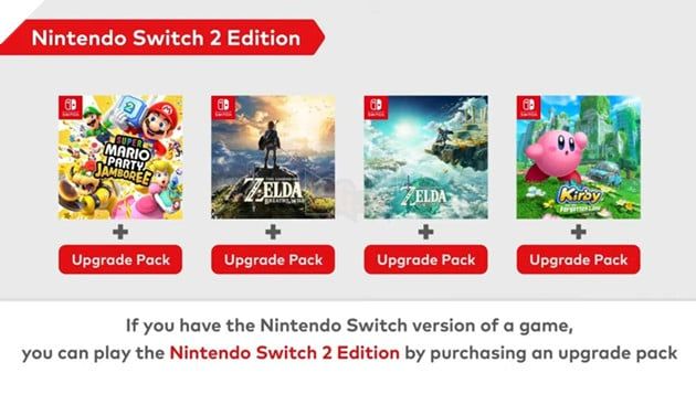 Danh Sách Những Tựa Game Độc Quyền Cần Có Bản Nâng Cấp Cho Nintendo Switch 2