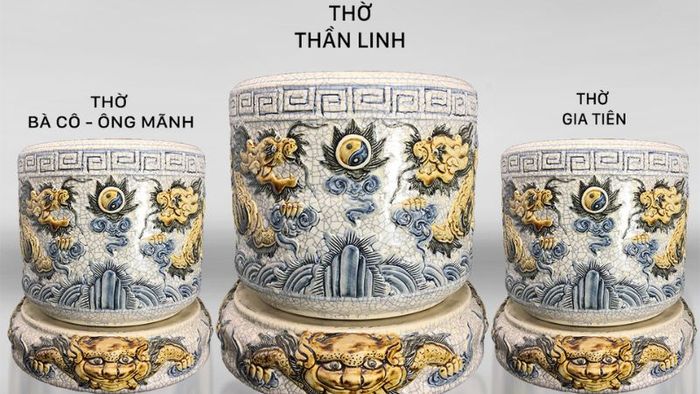 Hướng dẫn chi tiết về cách sắp xếp 3 bát hương trên bàn thờ