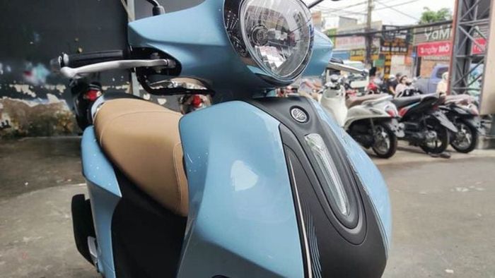 Đầu xe Yamaha Janus 2023 được thiết kế theo xu hướng tối giản