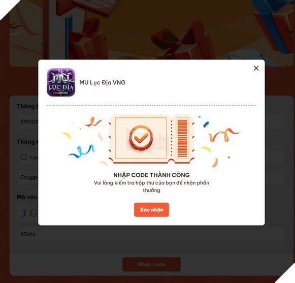 MU Lục Địa VNG chính thức ra mắt, tặng game thủ bộ 200 Giftcode Độc Quyền cực kỳ giá trị 5