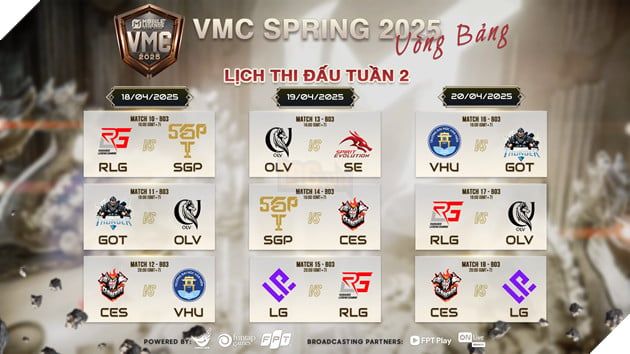 Giải Vô địch Thể thao Điện tử Quốc gia - Vietnam MLBB Championship Mùa Xuân 2025 đã chính thức bắt đầu.
