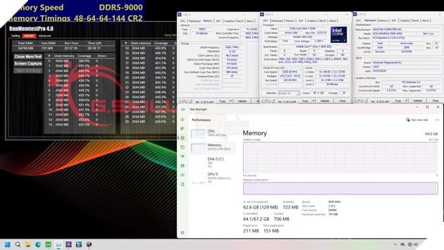 Bộ nhớ RAM 128GB DDR5 đầu tiên trên thế giới đạt tốc độ 8.000 MT/s và vỏ ngoài vàng sang trọng, là biểu tượng của hiệu năng vượt trội.