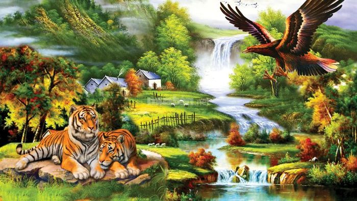 Tranh phong thủy cho người mệnh Kim: thu hút tài lộc, mang bình an