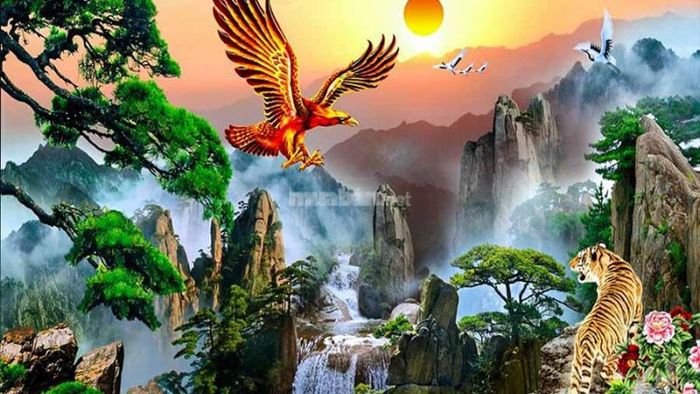 Tranh Anh Hùng Tương Ngộ