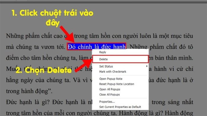 Cách tô sáng văn bản trong PDF bằng Foxit Reader – bước 3