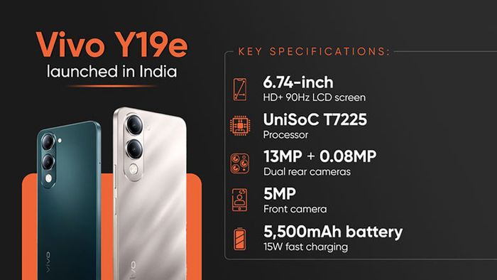 Những tính năng nổi bật của vivo Y19e