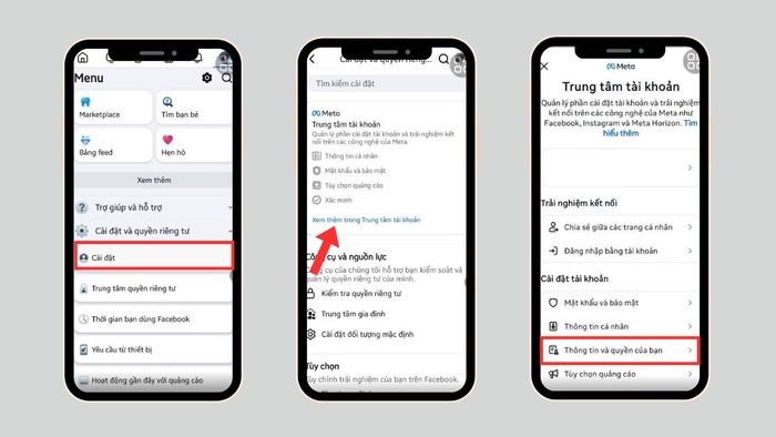 Hướng dẫn sao lưu tin nhắn Messenger trên Android - bước 1