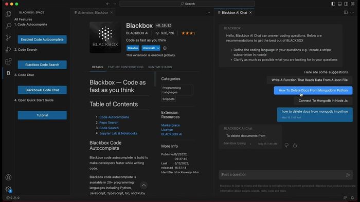 Ưu và nhược điểm của Blackbox AI