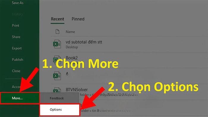 Hướng dẫn sử dụng công cụ VNTOOL để đọc số tiền thành chữ trong Excel, bước 3.1 (Ví dụ minh họa)