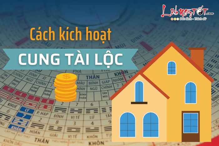 Cách kích hoạt cung Tài Lộc