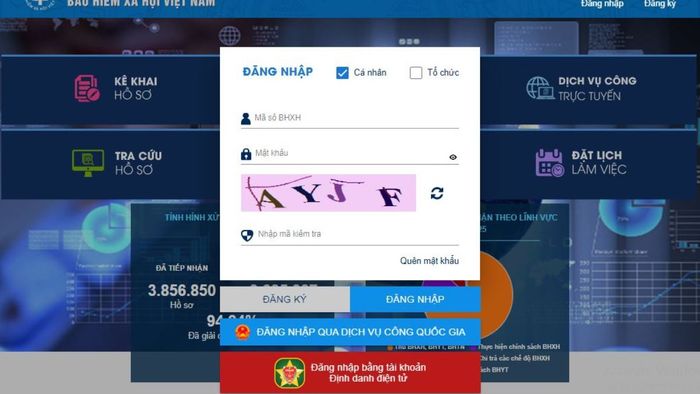 Hướng dẫn chi tiết cập nhật CCCD trên ứng dụng VssID - bước 2