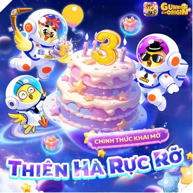 Vũ trụ Gunny hội tụ tưng bừng chúc mừng Gunny Origin bước sang tuổi thứ 3 lần 5