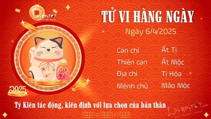 Tu vi hang ngay 06042025 - Mao