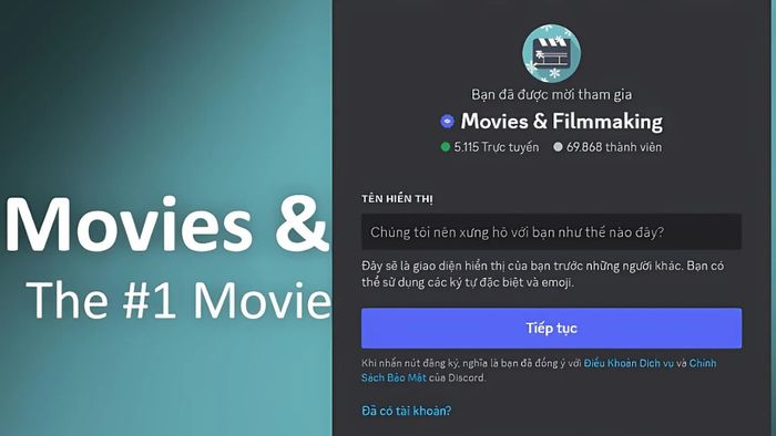 Movies & Filmmaking - server Discord hàng đầu