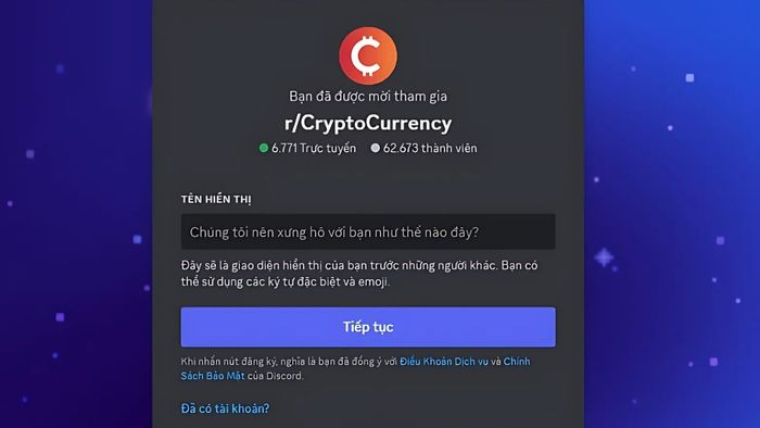 r/CryptoCurrency - server Discord hàng đầu
