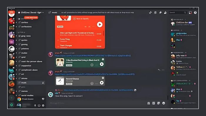 ChillZone - server Discord nổi bật