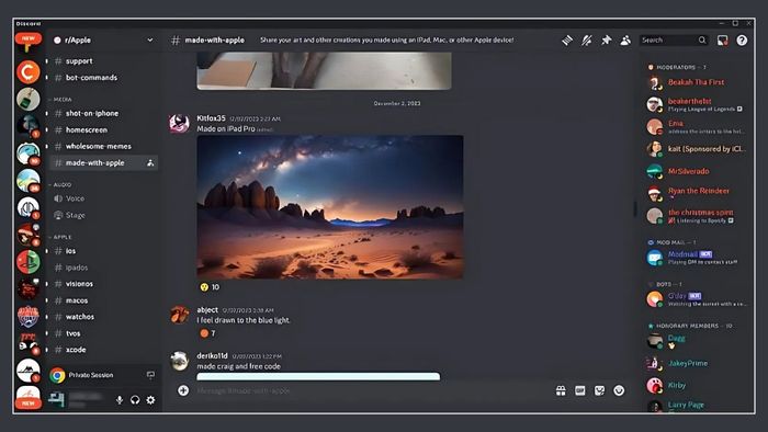 Apple - top server Discord