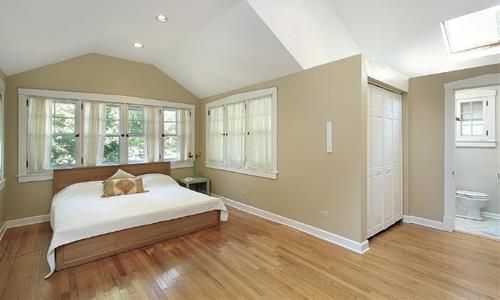 Phòng ngủ chính thoáng đãng, dễ chịu