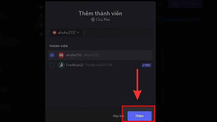 Hướng dẫn phân vai trên Discord bằng máy tính - bước 4