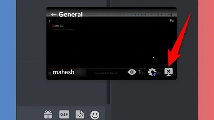 Hướng dẫn live Netflix trên Discord - bước 5 đơn giản