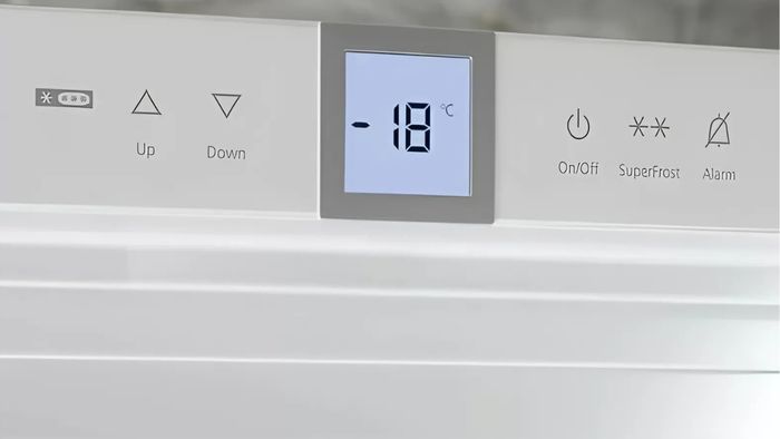 Khắc phục tủ lạnh không đông đá bằng cách điều chỉnh nhiệt độ