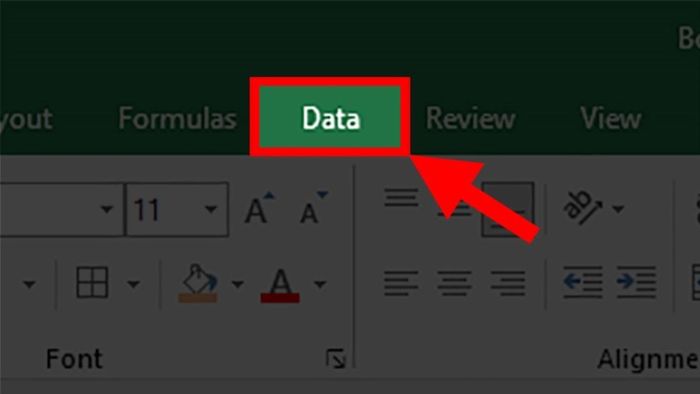 Hướng dẫn tạo nút chọn ngày trong Excel bước 2