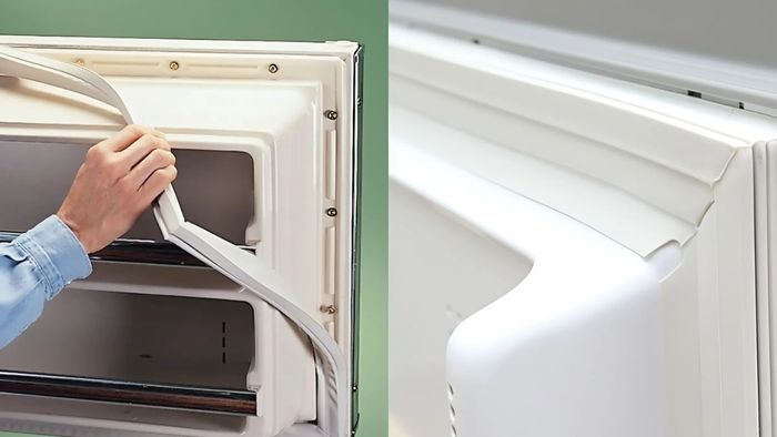 Khắc phục tủ lạnh không làm lạnh bằng cách thay gioăng cửa