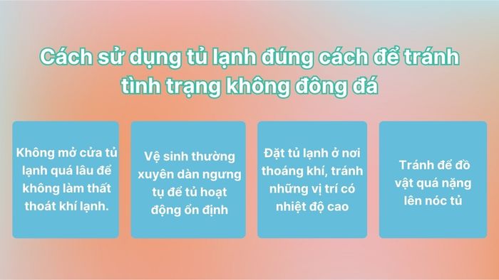 Cách hạn chế tình trạng tủ lạnh không lạnh
