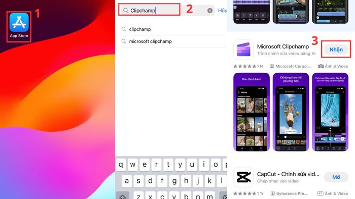 Hướng dẫn tải Microsoft Clipchamp về điện thoại
