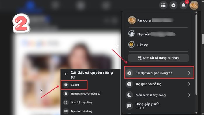 Hướng dẫn liên kết WhatsApp với Facebook - bước 2