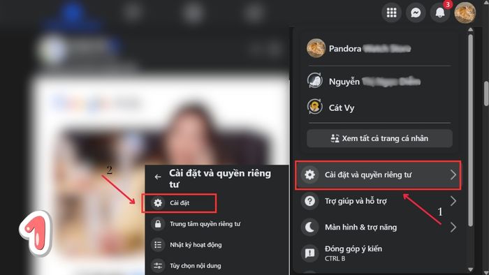 Hướng dẫn gỡ liên kết WhatsApp với Facebook - bước 1