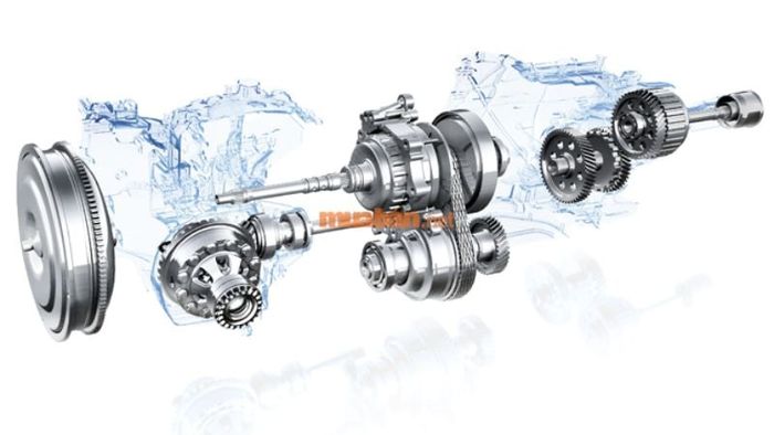 Cấu tạo hộp số CVT