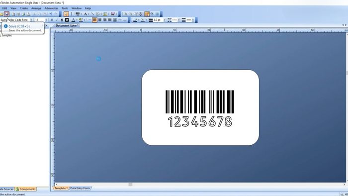 Phần mềm hỗ trợ cách tạo mã vạch trong Excel – Lựa chọn 2