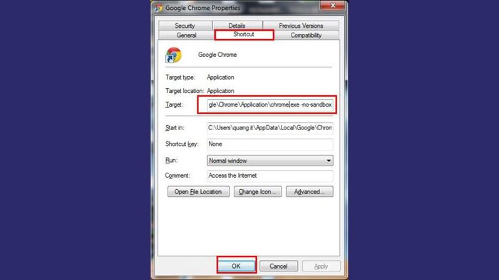 Hướng dẫn sửa lỗi 0xc0000005, bước 2