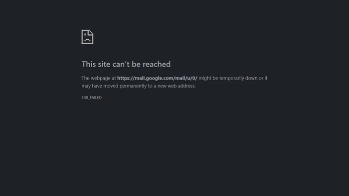 err_failed