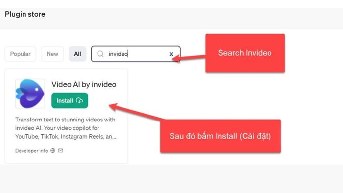 Hướng dẫn tạo video bằng  - Bước 3