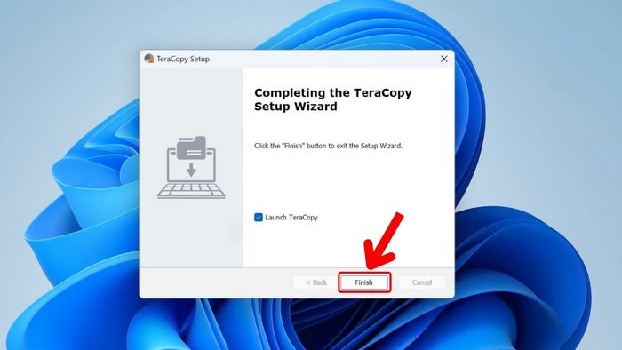 Hướng dẫn tải và cài đặt phần mềm TeraCopy - Bước 4