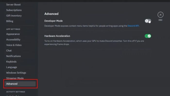 Hướng dẫn thiết lập ID Discord - Bước 3