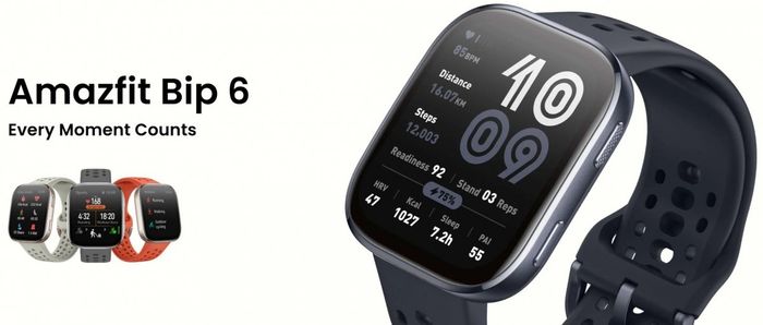 Amazfit Bip 6 chính thức ra mắt